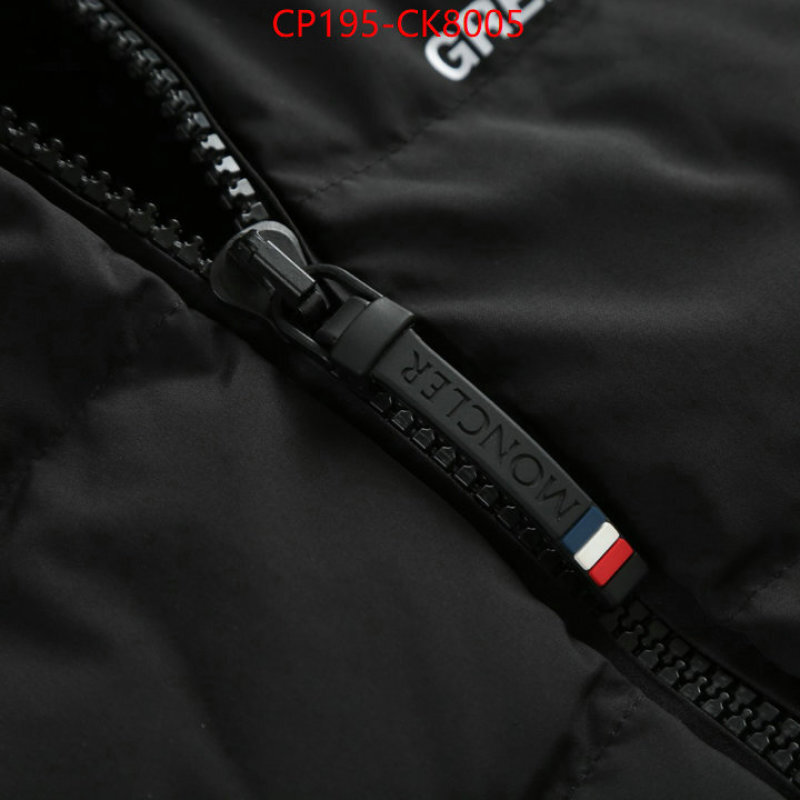 Down jacket Women-Moncler perfect quality ID: CK8005 $: 195USD
