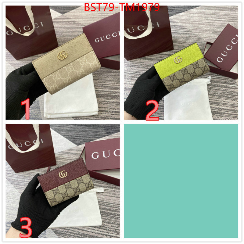 Gucci Bags(TOP)-Wallet- replica aaaaa designer ID: TM1979 $: 79USD,