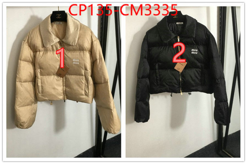Down jacket Women-Miu Miu highest quality replica ID: CM3335 $: 135USD-shoes yupoo Down jacket Women-Miu Miu highest quality replica ID: CM3335 $: 135USD