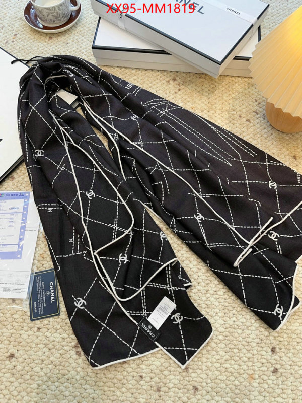 Scarf-Chanel where to buy high quality ID: MM1819 $: 95USD
