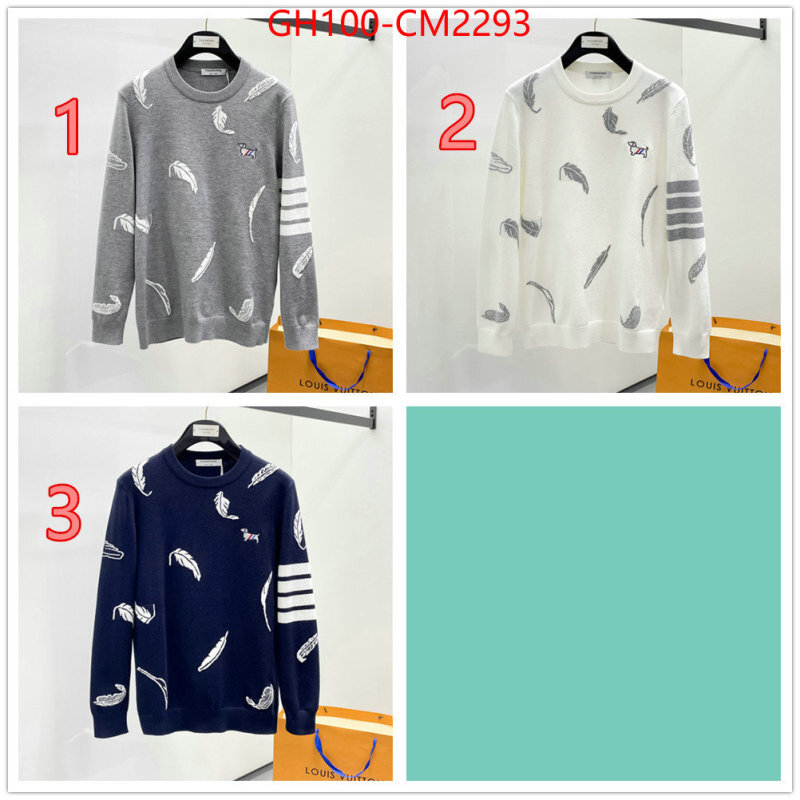 Clothing-Thom Browne 7 star quality designer replica ID: CM2293 $: 100USD
