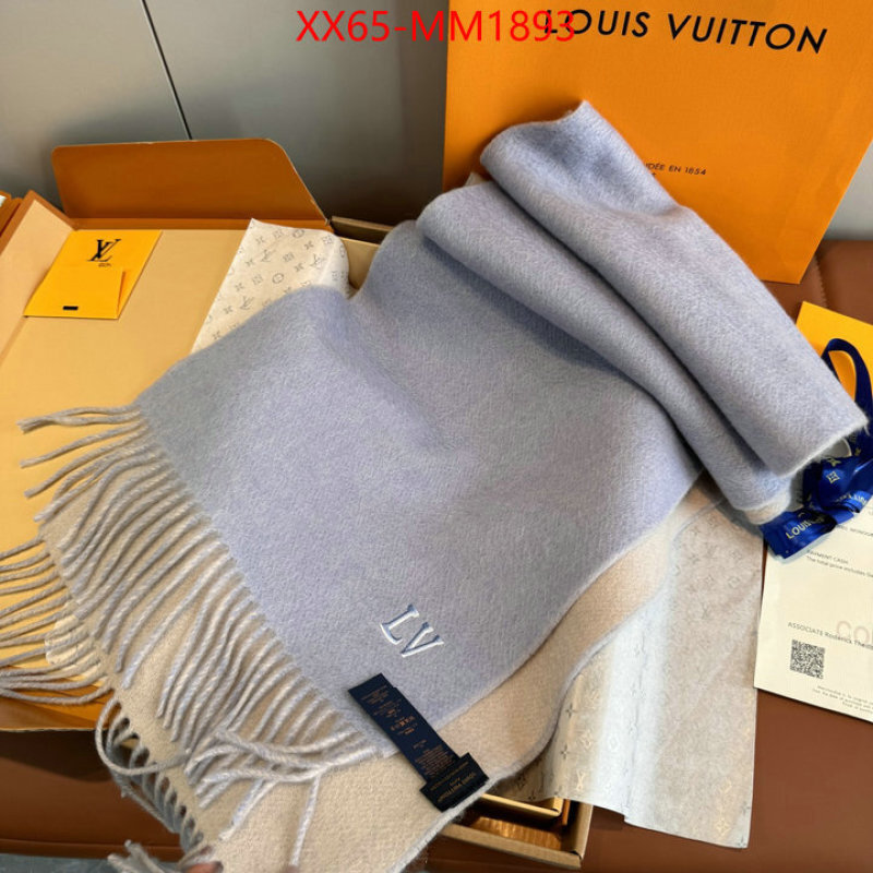 Scarf-LV top quality fake ID: MM1893 $: 65USD
