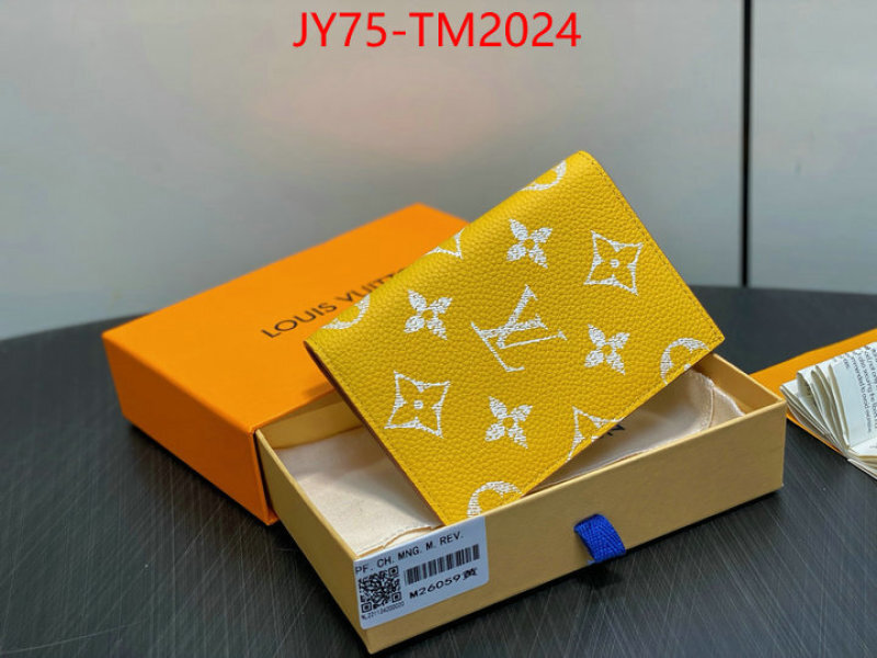 LV Bags(TOP)-Wallet cheap high quality replica ID: TM2024 $: 75USD,-shoes yupoo LV Bags(TOP)-Wallet cheap high quality replica ID: TM2024 $: 75USD,