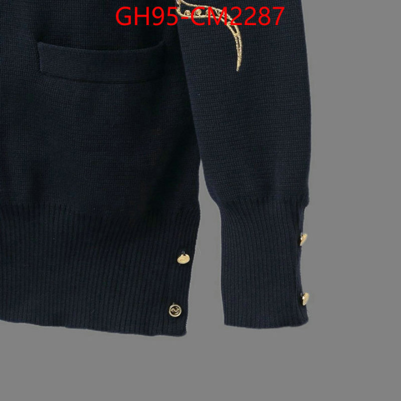 Clothing-Thom Browne best quality designer ID: CM2287 $: 95USD