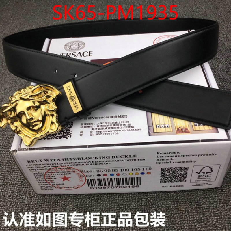 Belts-Versace best designer replica ID: PM1935 $: 65USD