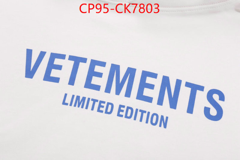 Clothing-VETEMENTS buy first copy replica ID: CK7803 $: 95USD-shoes yupoo Clothing-VETEMENTS buy first copy replica ID: CK7803 $: 95USD