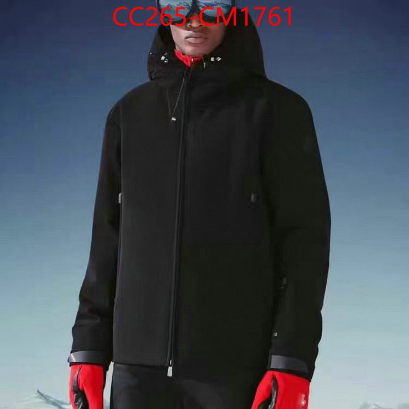 Down jacket Men-Moncler high quality 1:1 replica ID: CM1761 $: 265USD