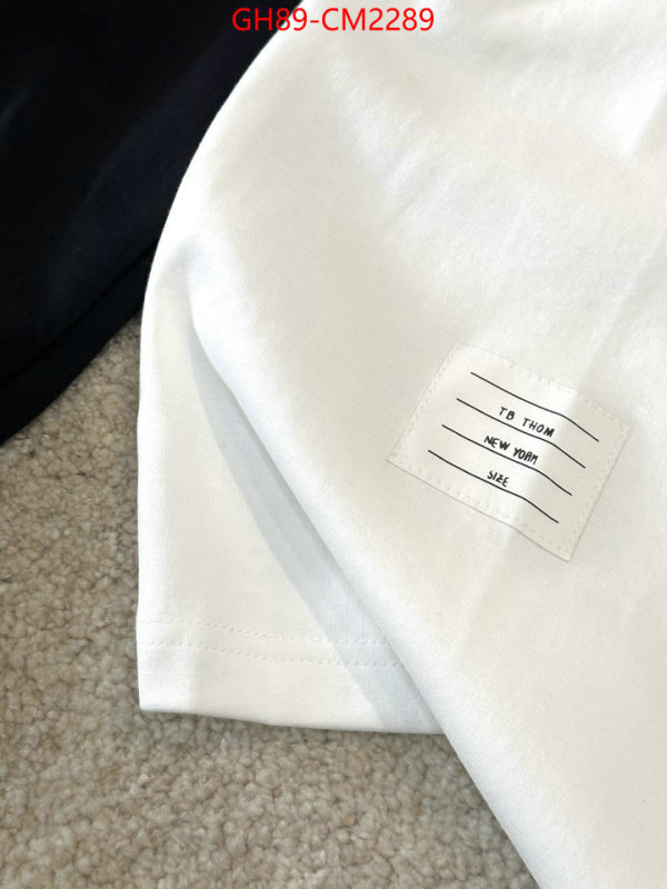 Clothing-Thom Browne 2024 perfect replica designer ID: CM2289 $: 89USD