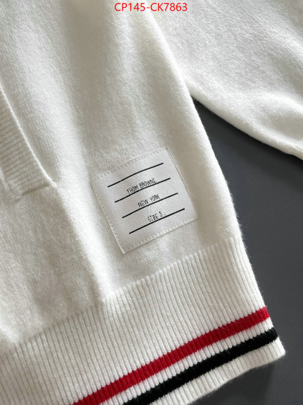 Clothing-Thom Browne high quality replica ID: CK7863 $: 145USD