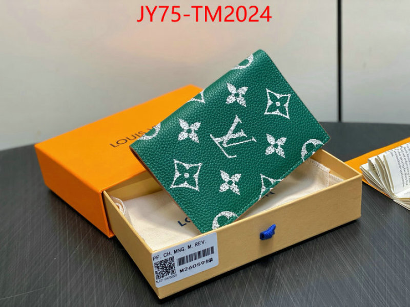 LV Bags(TOP)-Wallet cheap high quality replica ID: TM2024 $: 75USD,-shoes yupoo LV Bags(TOP)-Wallet cheap high quality replica ID: TM2024 $: 75USD,