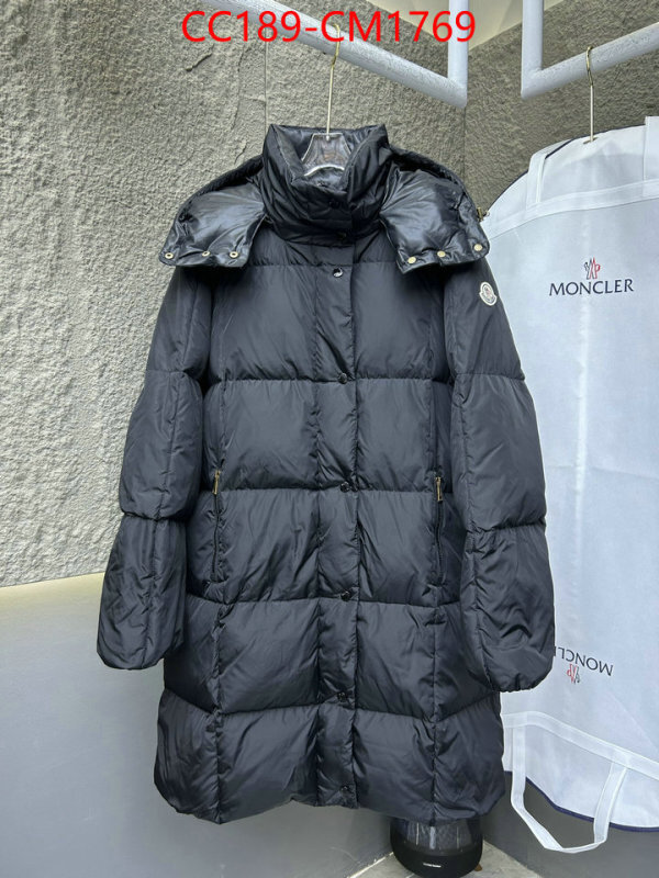 Down jacket Women-Moncler aaaaa replica designer ID: CM1769 $: 189USD