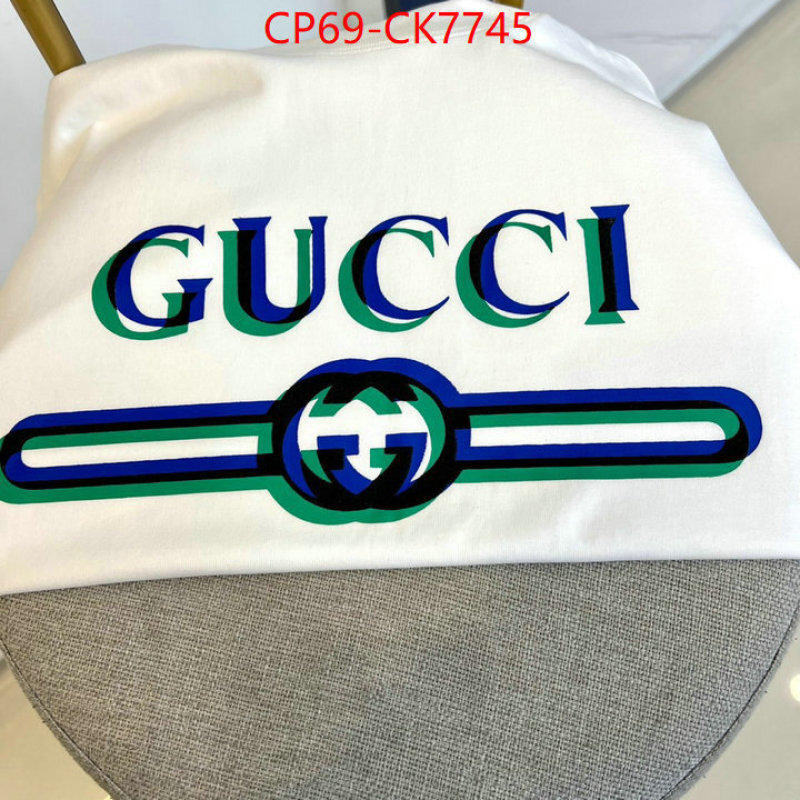 Clothing-Gucci can i buy replica ID: CK7745 $: 69USD