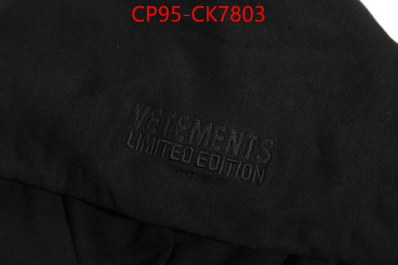 Clothing-VETEMENTS buy first copy replica ID: CK7803 $: 95USD-shoes yupoo Clothing-VETEMENTS buy first copy replica ID: CK7803 $: 95USD