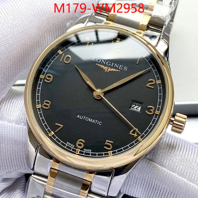 Watch(4A)-Longines where to buy the best replica ID: WM2958 $: 179USD-shoes yupoo Watch(4A)-Longines where to buy the best replica ID: WM2958 $: 179USD