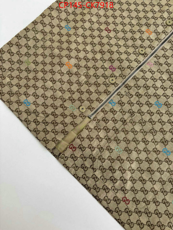 Clothing-Gucci what is a 1:1 replica ID: CK7918 $: 145USD