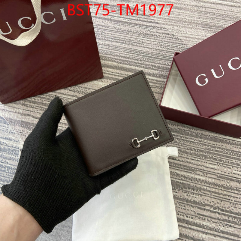 Gucci Bags(TOP)-Wallet- where can i buy ID: TM1977 $: 75USD,