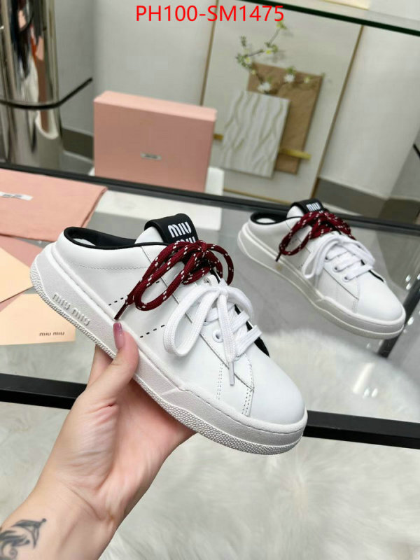 Women Shoes-Miu Miu designer wholesale replica ID: SM1475 $: 100USD