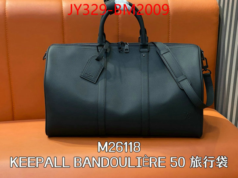 LV Bags(TOP)-Keepall BandouliRe 45-50- high quality online ID: BM2009 $: 329USD,