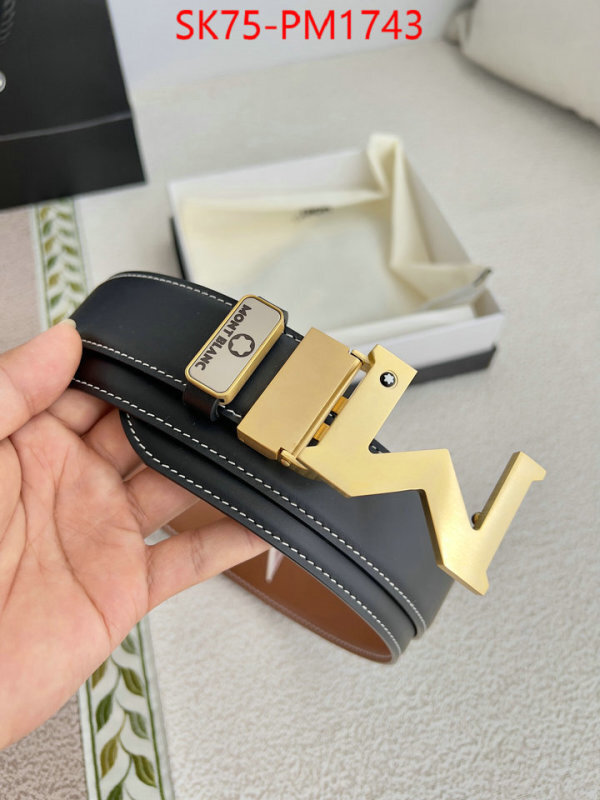 Belts-Montblanc fashion designer ID: PM1743 $: 75USD