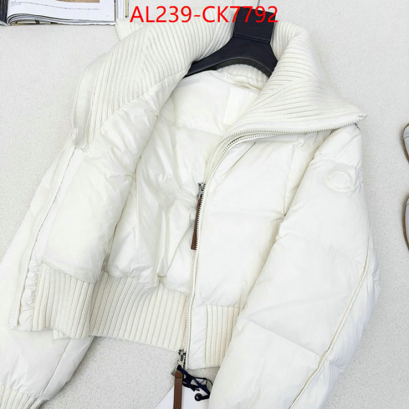 Down jacket Women-Moncler replica 2024 perfect luxury ID: CK7792 $: 239USD