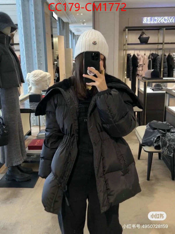 Down jacket Women-Moncler buy cheap ID: CM1772 $: 179USD