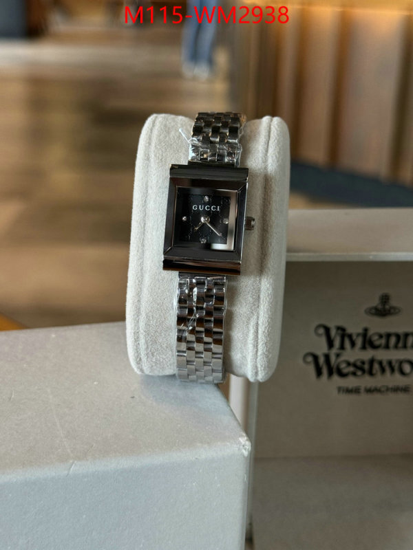 Watch(4A)-Gucci best website for replica ID: WM2938 $: 115USD