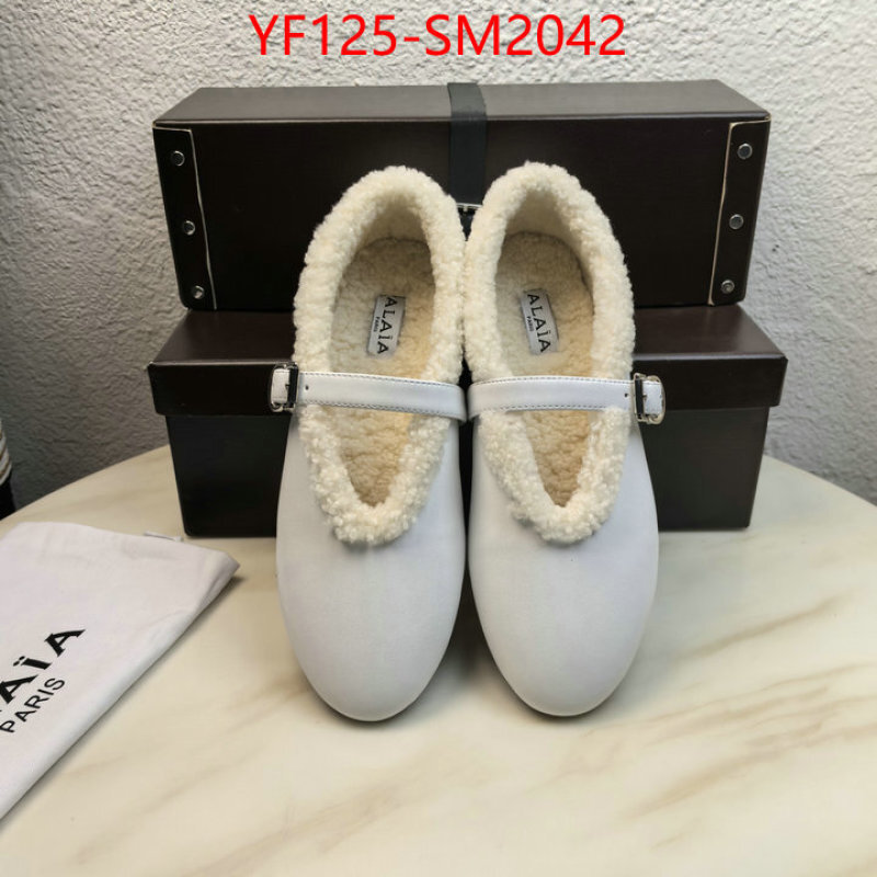 Women Shoes-ALAIA high quality replica ID: SM2042 $: 125USD