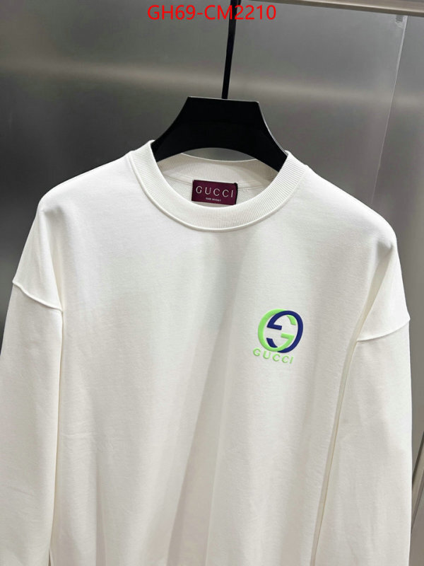 Clothing-Gucci designer fake ID: CM2210 $: 69USD