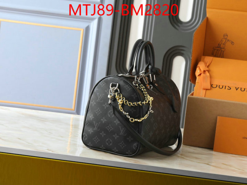 LV Bags(4A)-Speedy- where can i buy the best 1:1 original ID: BM2820 $: 89USD,