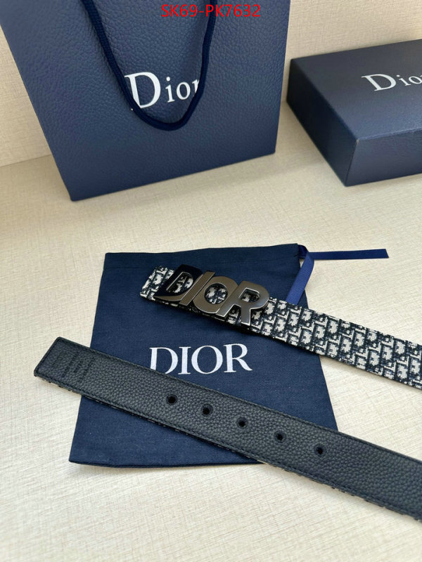 Belts-Dior 2024 aaaaa replica customize ID: PK7632 $: 69USD
