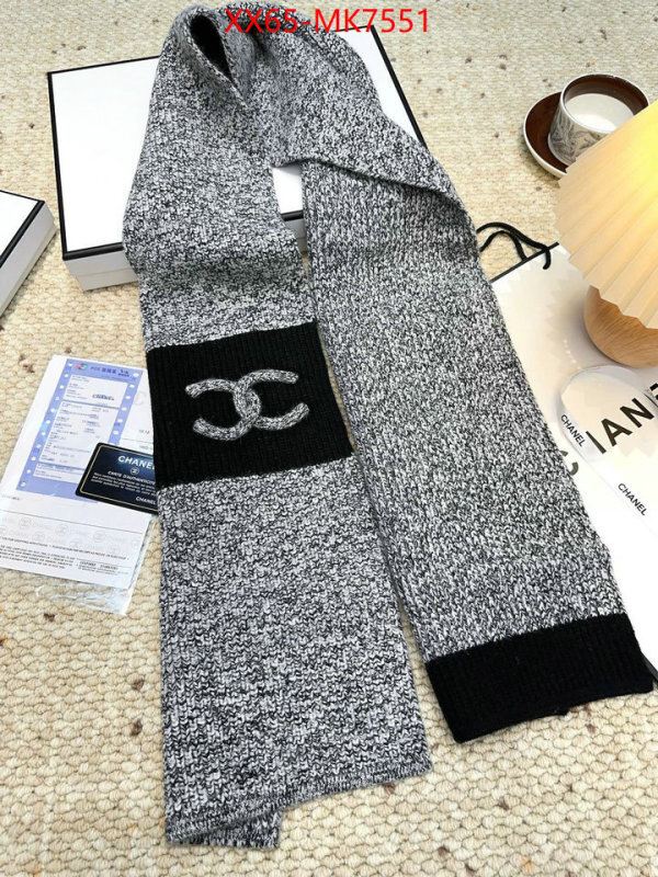 Scarf-Chanel wholesale replica shop ID: MK7551 $: 65USD