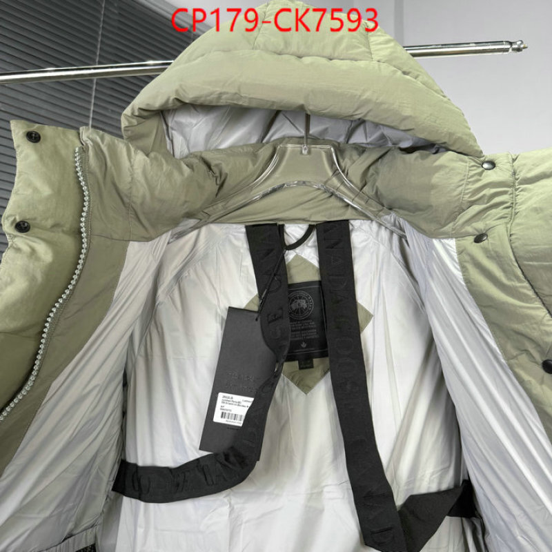 Down jacket Men-Canada Goose perfect ID: CK7593 $: 179USD
