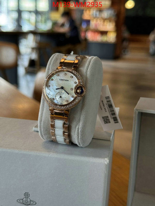 Watch(4A)-Cartier online shop ID: WM2935 $: 139USD-shoes yupoo Watch(4A)-Cartier online shop ID: WM2935 $: 139USD