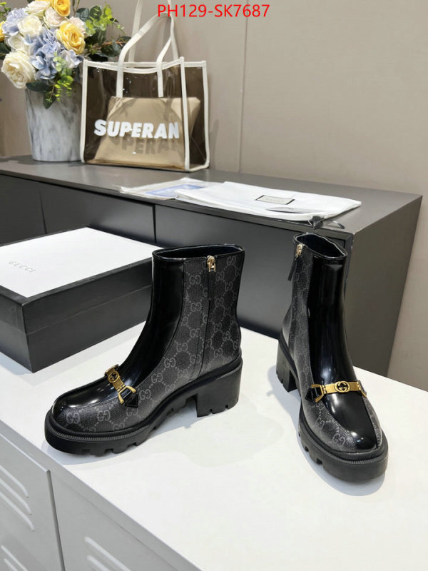 Women Shoes-Gucci buy cheap ID: SK7687 $: 129USD