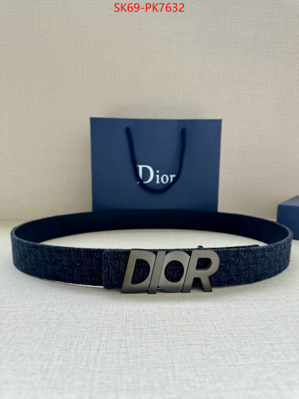 Belts-Dior 2024 aaaaa replica customize ID: PK7632 $: 69USD
