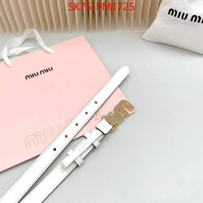Belts-MIU MIU buy the best high quality replica ID: PM1725 $: 75USD