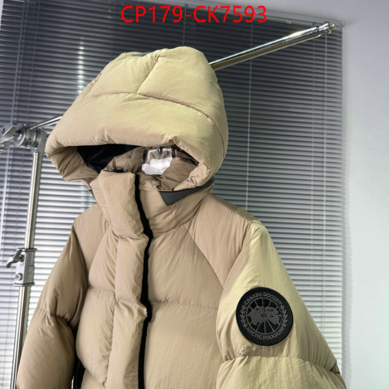Down jacket Men-Canada Goose perfect ID: CK7593 $: 179USD