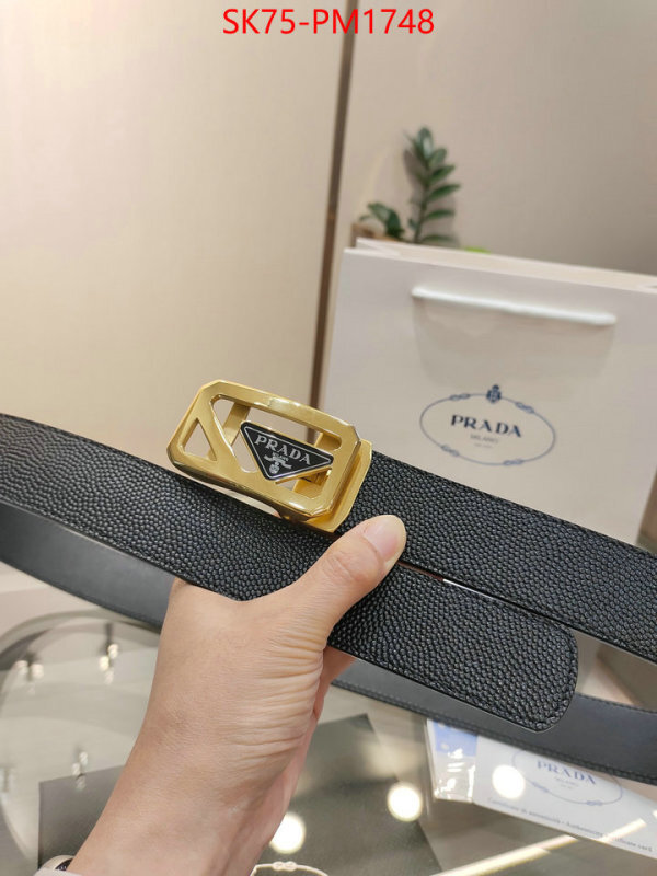 Belts-Prada shop ID: PM1748 $: 75USD
