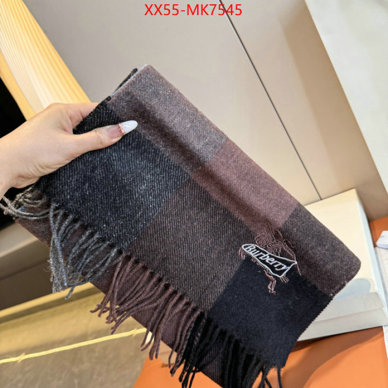 Scarf-Burberry online sales ID: MK7545 $: 55USD