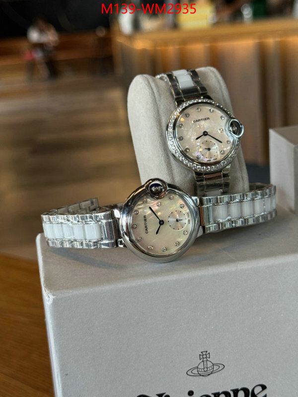 Watch(4A)-Cartier online shop ID: WM2935 $: 139USD-shoes yupoo Watch(4A)-Cartier online shop ID: WM2935 $: 139USD