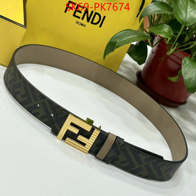 Belts-Fendi replica for cheap ID: PK7674 $: 69USD
