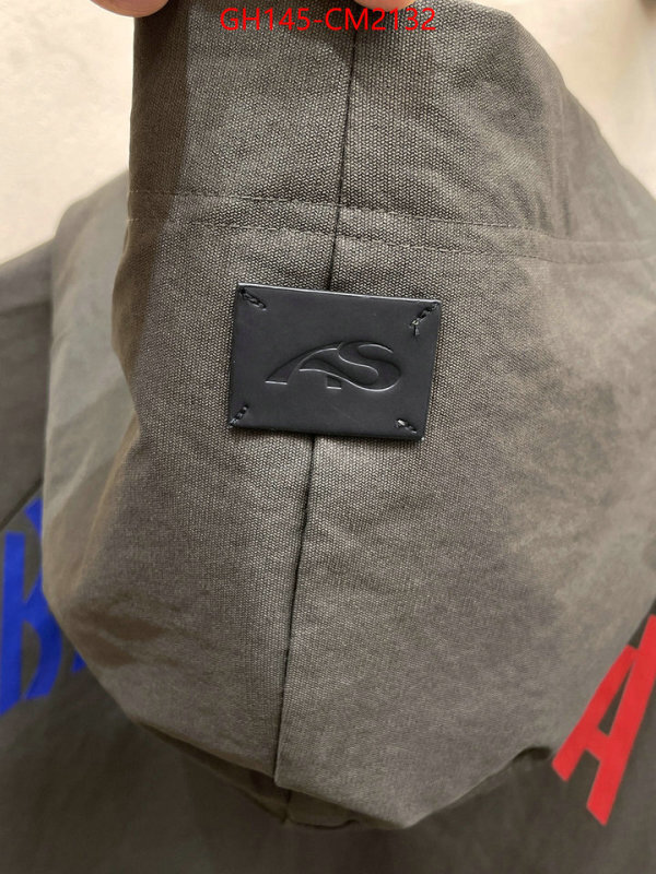Clothing-Balenciaga the highest quality fake ID: CM2132 $: 145USD