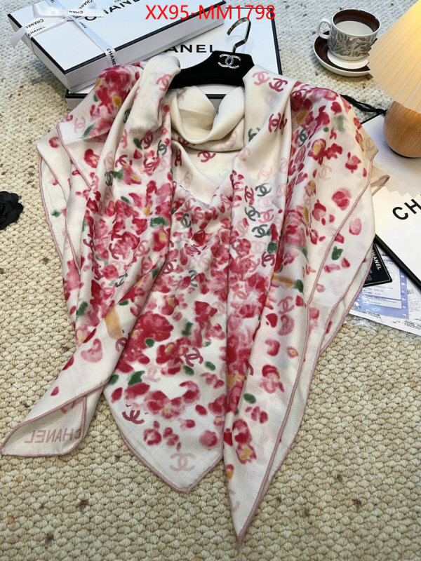 Scarf-Chanel luxury fashion replica designers ID: MM1798 $: 95USD