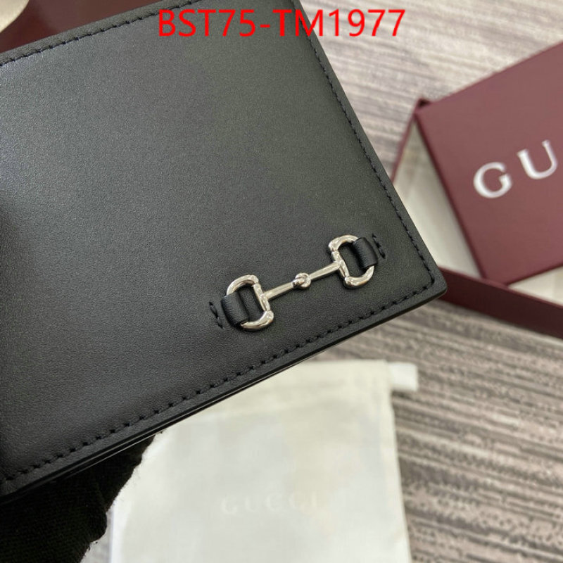 Gucci Bags(TOP)-Wallet- where can i buy ID: TM1977 $: 75USD,