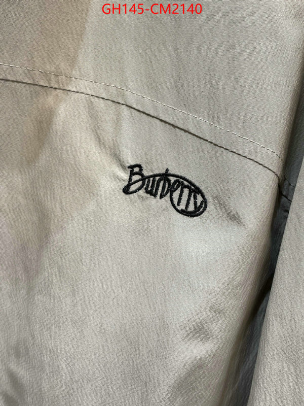Clothing-Burberry for sale online ID: CM2140 $: 145USD