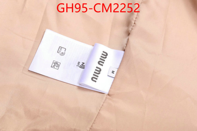 Clothing-MIU MIU buy high-quality fake ID: CM2252 $: 95USD