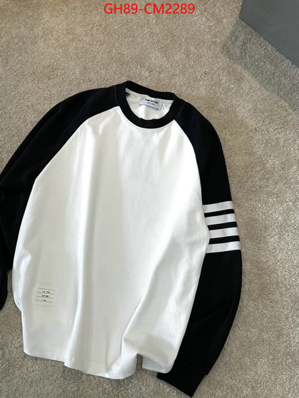 Clothing-Thom Browne 2024 perfect replica designer ID: CM2289 $: 89USD