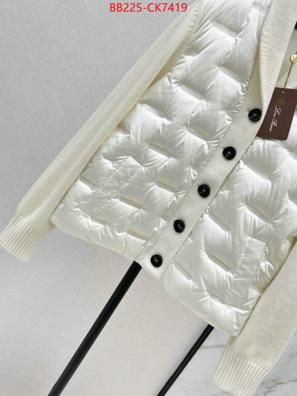 Down jacket Women-Loro Piana best replica new style ID: CK7419 $: 225USD