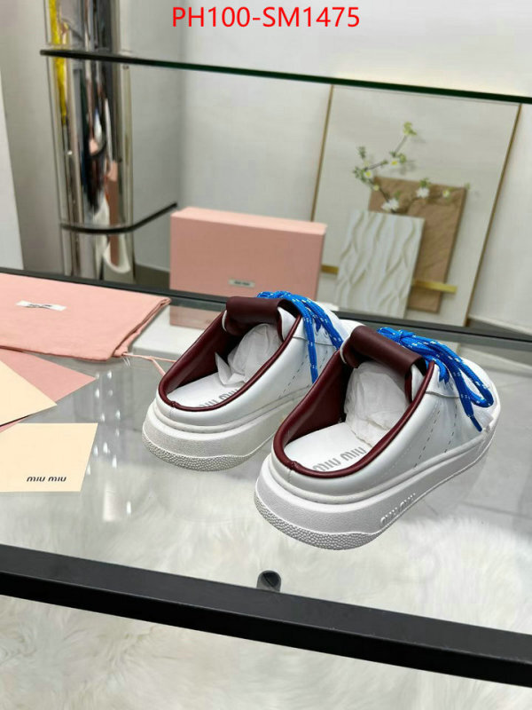 Women Shoes-Miu Miu designer wholesale replica ID: SM1475 $: 100USD