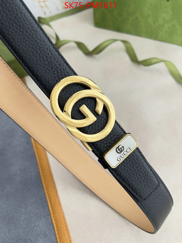 Belts-Gucci fashion ID: PM1611 $: 75USD